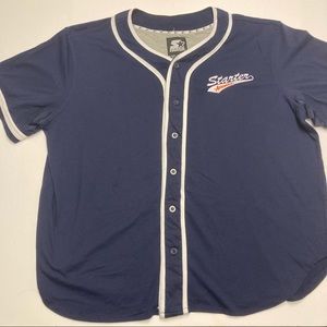 Vintage Starter Athletic Baseball Jersey Tshirt XL